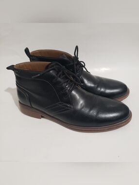 Sonoma Aaronblack Chukka Boots Men’s 9M Black Lace Up Ortholite Eco